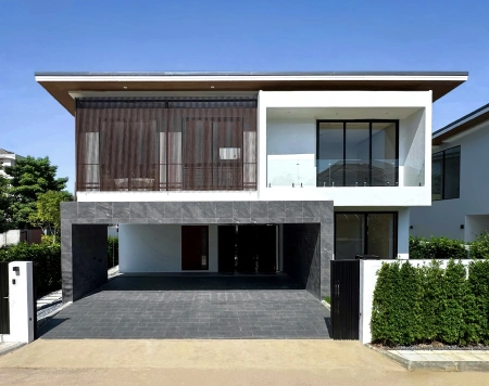 🏠ขายบ้านเดี่ยว 112 ตร.ว หมู่บ้านเทพธานี เฉลิมพระเกียรติ ร.9 💢(บ้านสร้างใหม่ ออกแบบเฉพาะ หรูหรา โดดเด่น)💢