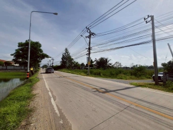 ขายด่วนที่ดินซอยวัดคลองตาคล้าย 128 ตรว ติดถนนสาธารณะ อ.ไทรน้อย จ.นนทบุรี