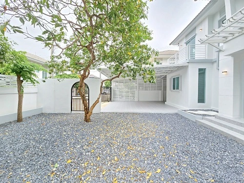 บ้านเดี่ยว พฤกษาวิลเลจ 35 บ้านรีโนเวทใหม่ หลังท้ายซอยเนื้อที่ 58 ตร.ว. ฟังก์ชั่นบ้าน 4 ห้องนอน 2 ห้องน้ำ สำหรับครอบครัวใหญ่ในทำเลคุณภาพ บ้านเดี่ยวรีโนเวทใหม่  ตอบโจทย์ทั้งความสะดวกสบายและคุณภาพชีวิต พร้อมเข้าอยู่ บนทำเลคลองหลวง คลอง 3