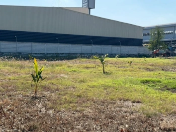 ขายที่ดิน บางนา กม.25 (พื้นที่สีแดง) เนื้อที่ 4 ไร่ 3 ตรว. ติดถนนบางนา-ตราด ฝั่งขาออก โทร 090-6360022