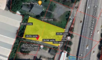 Owner Post (เจ้าของขายเอง )  ขายที่ดินเปล่าติดถนน 1 ไร่ 25 ตร.วา ใกล้สถานีรถไฟฟ้า ปากซอยแจ้งวัฒนะ 13