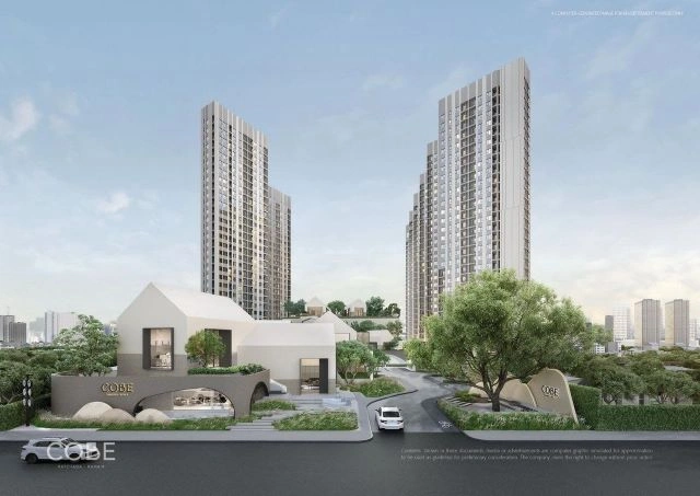 CM04385 ขายดาวน์ คอนโด โค้บบ์ รัชดา-พระราม 9 COBE Ratchada-Rama 9 ถ.เทียมร่วมมิตร