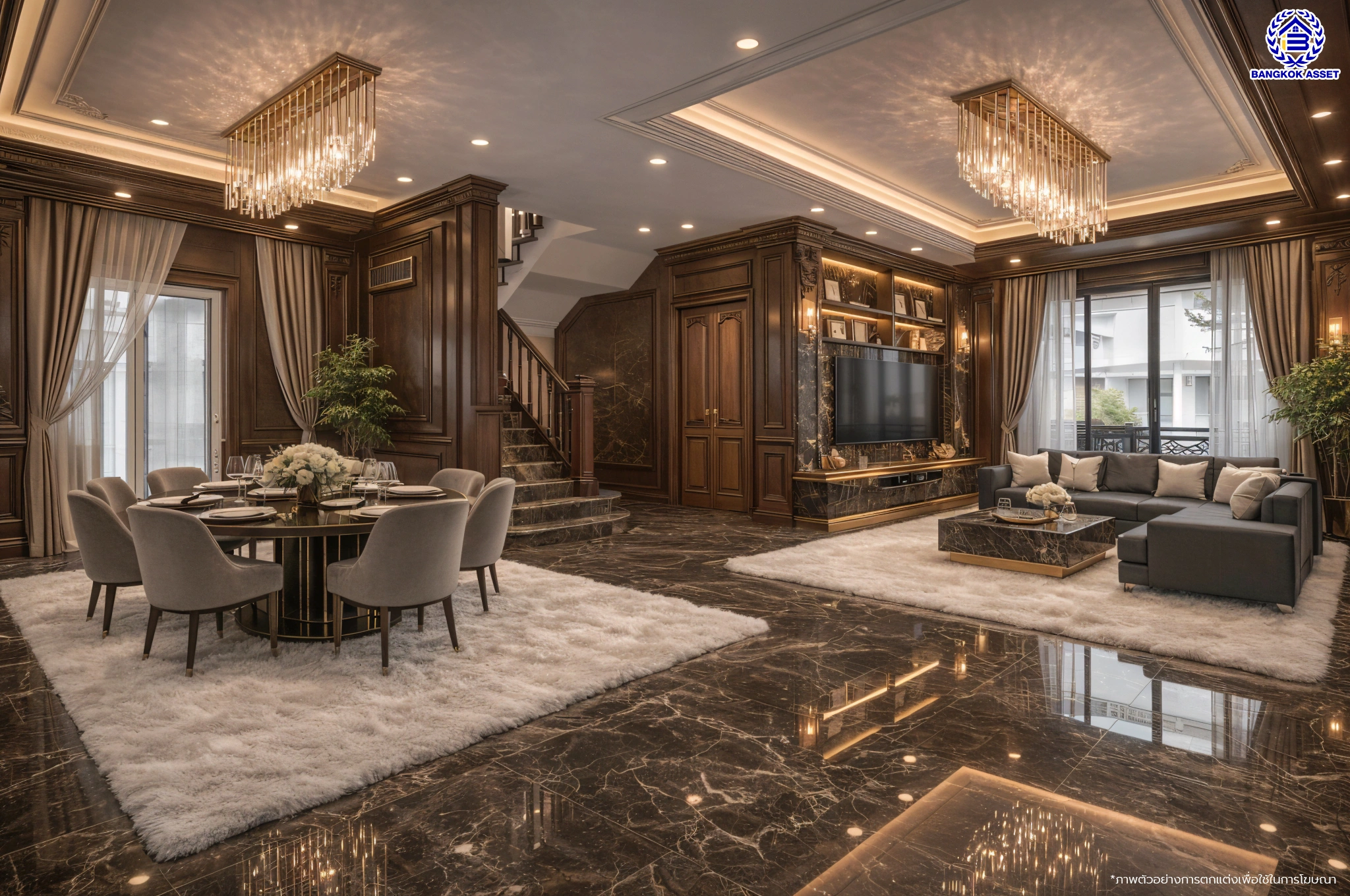 บ้านรีโนเวทใหม่ โครงการ ธนาสิริ รัตนาธิเบศร์ เนื้อที่ 52 ตร.ว. พื้นที่ใช้สอย 187 ตร.ม. ดีไซน์ตอบทุกไลฟ์สไตล์ ฟังก์ชัน 3 ห้องนอน 3 ห้องน้ำ จอดรถได้ 2 คัน บนทำเลติดถนนรัตนาธิเบศร์ เชื่อมต่อหลายเส้นทาง ใกล้รถไฟฟ้าสายสีม่วง "สถานีบางรักใหญ่" และจุดขึ้นทางด่วน "ศรีรัช"