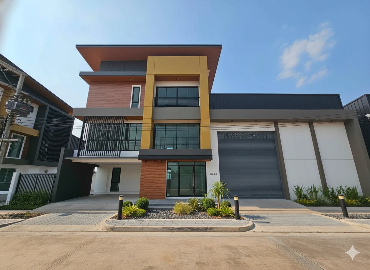 ขายที่ดินพร้อมสร้างโรงงาน คลังสินค้า