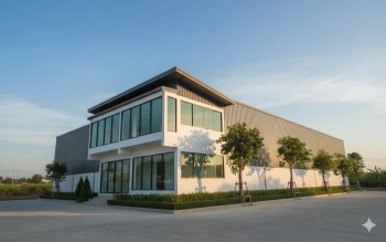 ขายที่ดินพร้อมสร้างโรงงาน คลังสินค้า