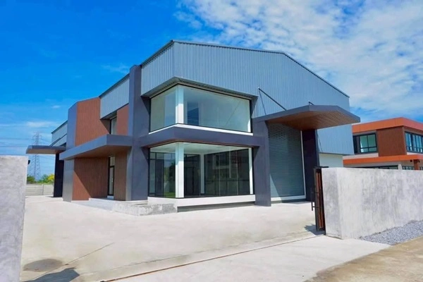 ขายที่ดินพร้อมสร้าง โกดัง ออฟฟิศ โครงการ มังกรทอง จ.นนทบุรี โทร. 061-8416555