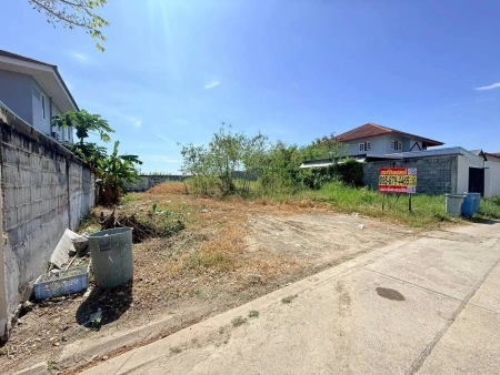 ขายถูกที่ดิน 85 ตรว ถมแล้ว ซ.หมู่บ้านสินสุขการ์เด้น อ.บางบ่อ จ.สมุทปราการ