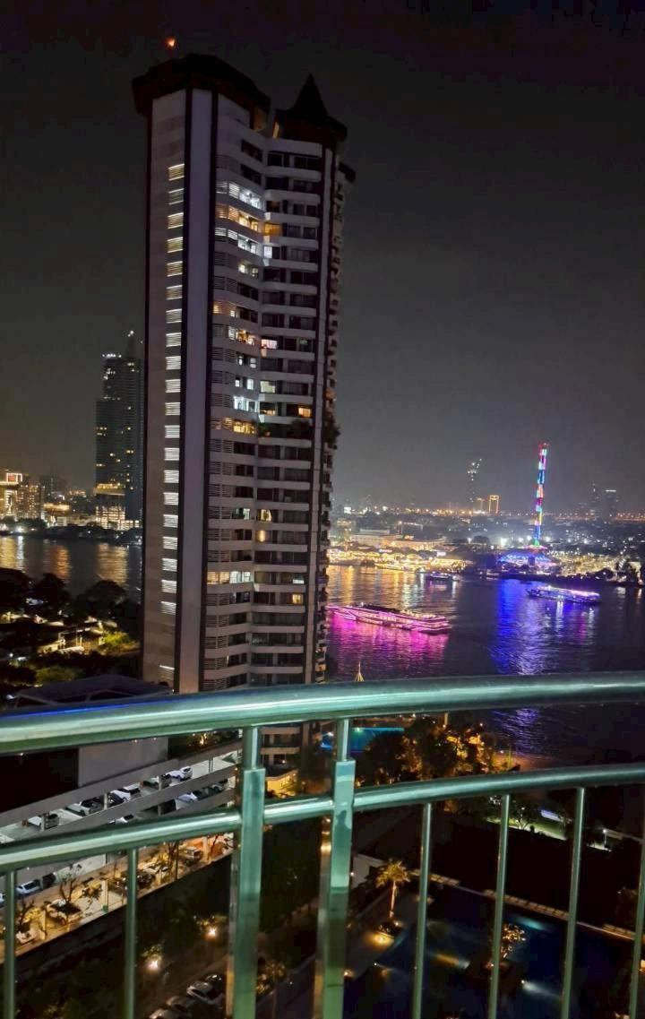 ให้เช่าคอนโดวิวริมแม่น้ำเจ้าพระยา ใจกลางเมือง โครงการศุภาลัย ริเวอร์รีสอร์ท ถนนเจริญนคร 57 ห้องกว้าง 38 ตารางเมตร