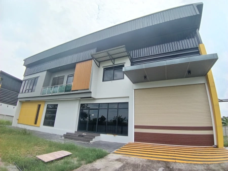 ขาย ให้เช่า ที่ดิน โกดังพร้อมออฟฟิศ Park Factory 1 @คลองโยง (A7)