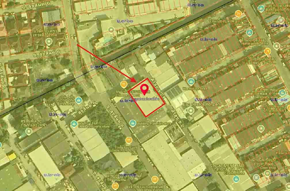 ให้เช่า โกดัง ซอย ศิริสุข 2 วงแหวนเซ็นเตอร์ กัลปพฤกษ์