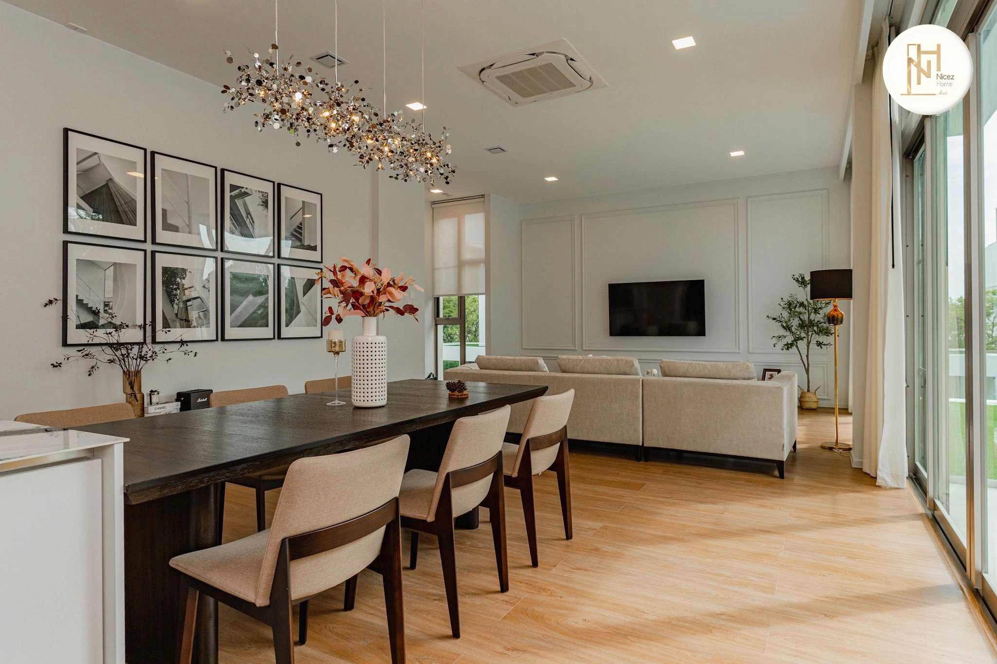 ขายบ้านเดี่ยว VIVE Rama 9 บ้านสไตล์อบอุ่น   ใกล้โรงเรียนนานาชาติเวลลิงตัน