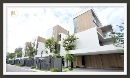 ขายบ้านเดี่ยว VIVE Rama 9 บ้านสไตล์อบอุ่น   ใกล้โรงเรียนนานาชาติเวลลิงตัน