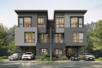 บ้านแฝด 3 ชั้น บ้านกลางเมือง ดิ อิดิชั่น โยธินพัฒนา BanklangMueng the edition Yothinpattana