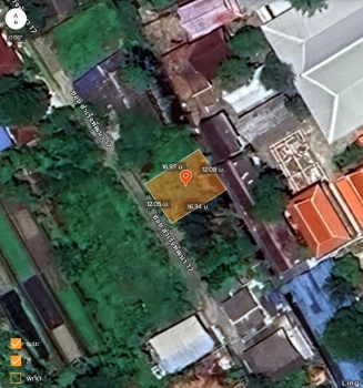 ขายถูกที่ดินใกล้วัดบัว 50 ตรว  ซอยสำเร็จพัฒนา 17 ปลายบาง บางกรวย นนทบุรี