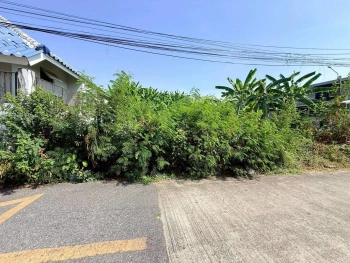 ขายด่วนที่ดินใกล้แฟชั่นไอร์แลนด์ 44 ตรว แปลงมุม ถมแล้ว ซ.พระยาสุเรนทร์ 25 มีนบุรี กทม.