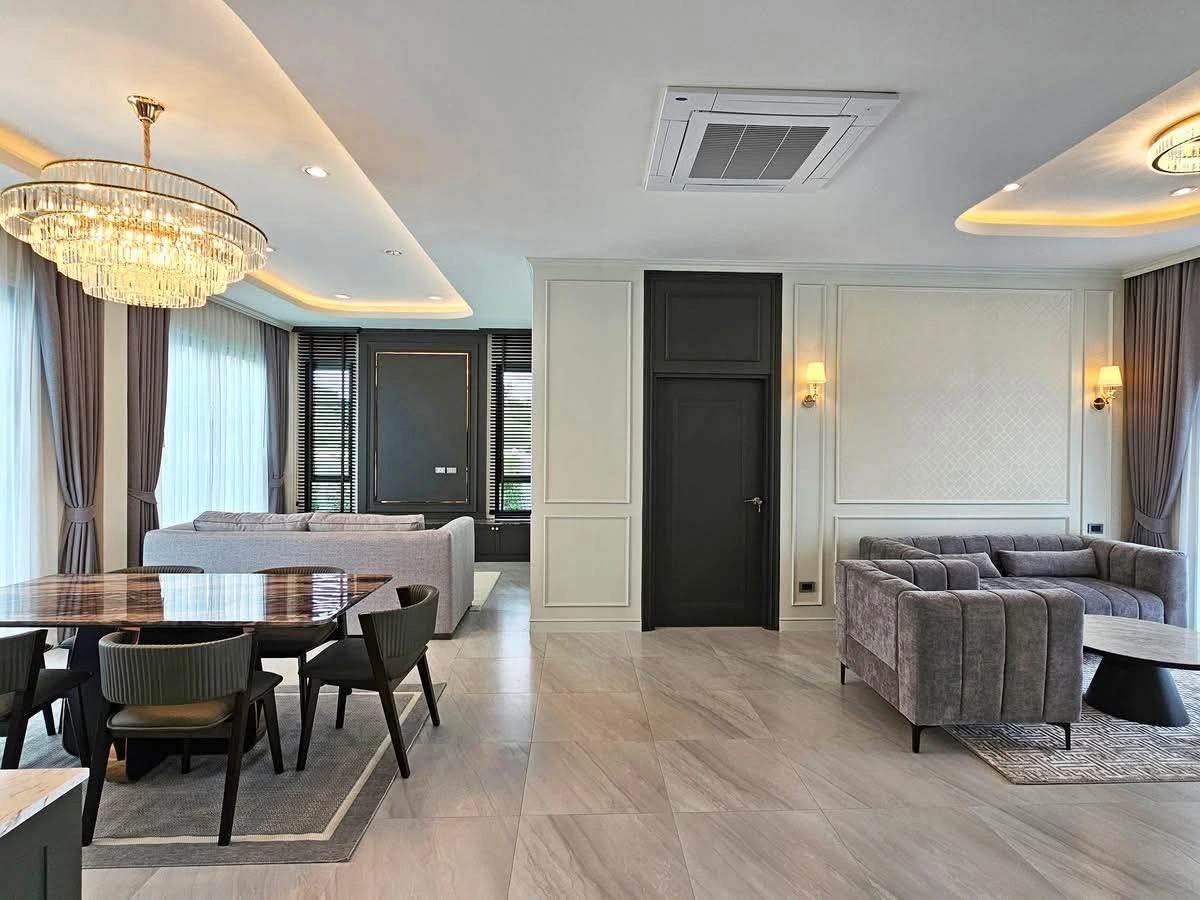 Le Villa Rung Arun พูลวิลล่าหลังใหญ่ Typy พิเศษ สร้างใหม่ตกแต่งสวยหรูพร้อมเข้าอยู่ บนทำเลทอง ย่านกาดฝรั่ง หางดง เชียงใหม่