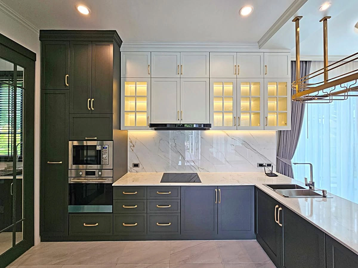 Le Villa Rung Arun พูลวิลล่าหลังใหญ่ Typy พิเศษ สร้างใหม่ตกแต่งสวยหรูพร้อมเข้าอยู่ บนทำเลทอง ย่านกาดฝรั่ง หางดง เชียงใหม่