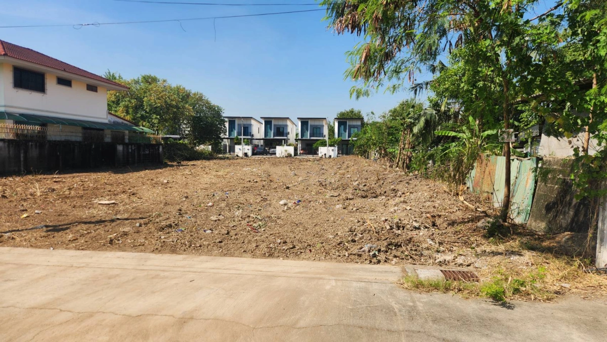 ขายที่ดิน ถมแล้ว 380 ตรว. ซอยทวีวัีฒนา25 แยก 6 - 8