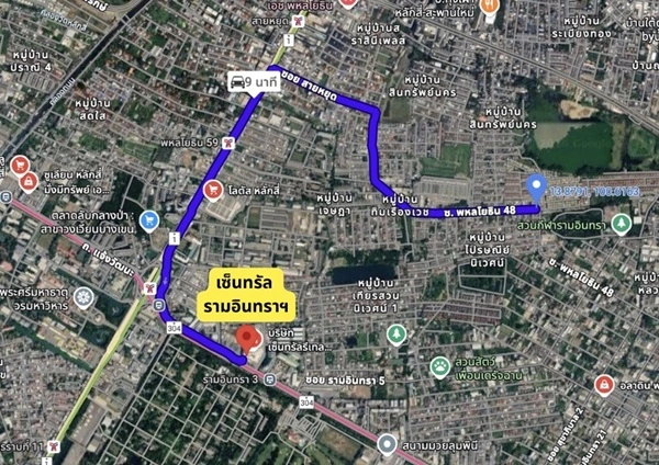 ขายที่ดินแปลงสวย 39 ตร.ว. ซอยพหลโยธิน 48 ถมแล้วพร้อมสร้างบ้าน หน้ากว้างจอดรถได้ 3 คัน! โทร 088-7411719