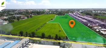 ที่ดินทำเลดี ติดถนนใหญ่ ห่างจาก ถ.ชัยพฤกษ์ เพียง 400 ม. พร้อมโอน หน้ากว้างติด ถนน 60 ม. หลังติดคลองสวย โทร 092-7579858