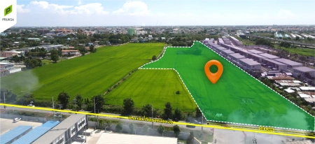 ที่ดินทำเลดี ติดถนนใหญ่ ห่างจาก ถ.ชัยพฤกษ์ เพียง 400 ม. พร้อมโอน หน้ากว้างติด ถนน 60 ม. หลังติดคลองสวย โทร 092-7579858