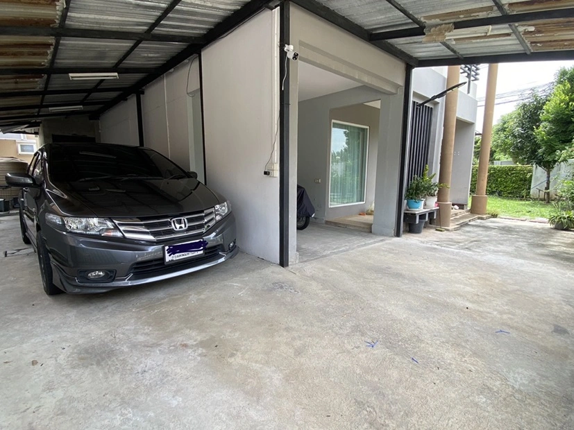 บ้านเดี่ยว3ห้องนอน /ห้องน้ำ ทำเลดีย่านบางใหญ่ หลังมุมไม่แออัด จอดรถได้หลายคัน