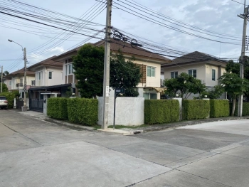 บ้านเดี่ยว3ห้องนอน /ห้องน้ำ ทำเลดีย่านบางใหญ่ หลังมุมไม่แออัด จอดรถได้หลายคัน