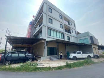อาคารพาณิชย์4 ชั้น ติดถนนใหญ่ แม่กลอง อัมพวา