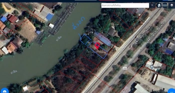 ขายที่ดินวิวสวย ติดแม่น้ำท่าจีน สุพรรณบุรี