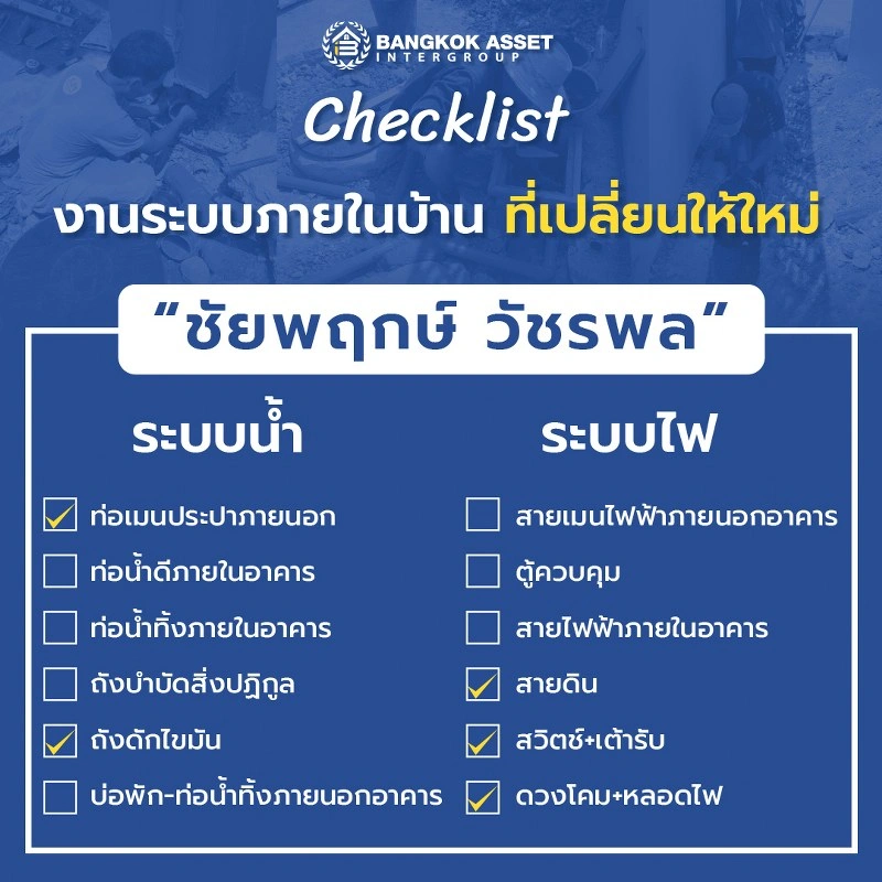 บ้านมือสอง จาก LH โครงการ ชัยพฤกษ์ วัชรพล หลังใหญ่ เนื้อที่ 55 ตร.ว. พื้นที่ใช้สอย 186.38 ตร.ม. ฟังก์ชัน 3 ห้องนอน 3 ห้องน้ำ จอดรถได้ 2 คัน พร้อม Facilities ครบครัน บนทำเลเดินทางสะดวก ติดถนนสุขาภิบาล5 เชื่อมต่อหลายเส้นทาง ใกล้ทางด่วน "ฉลองรัช" และรถไฟฟ้าสายสีเขียว "สถานีสายหยุด"