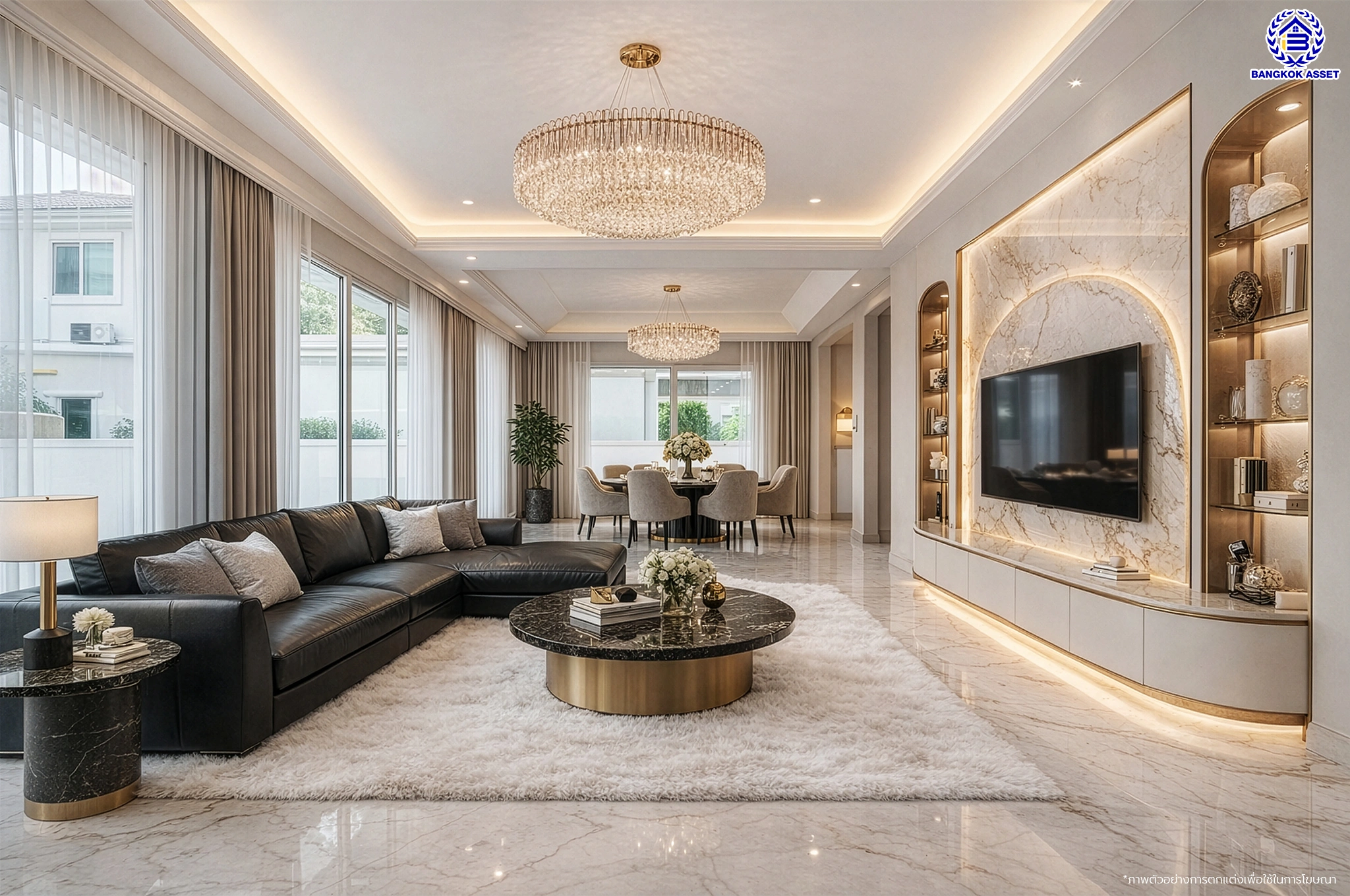 บ้านรีโนเวทใหม่ จาก LH โครงการ ชัยพฤกษ์ วัชรพล หลังใหญ่ เนื้อที่ 55 ตร.ว. พื้นที่ใช้สอย 186.38 ตร.ม. ฟังก์ชัน 3 ห้องนอน 3 ห้องน้ำ จอดรถได้ 2 คัน พร้อม Facilities ครบครัน บนทำเลเดินทางสะดวก ติดถนนสุขาภิบาล5 เชื่อมต่อหลายเส้นทาง ใกล้ทางด่วน "ฉลองรัช" และรถไฟฟ้าสายสีเขียว "สถานีสายหยุด"