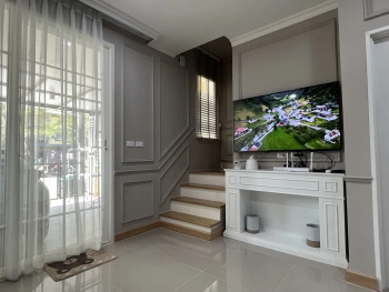 ขาย/ให้เช่า ต่อเติมตกแต่งพร้อมอยู่ บ้านหลังมุม แปลงหน้าสวน