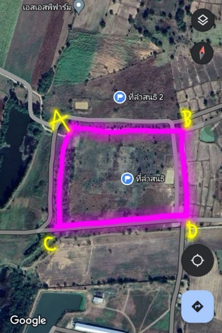 ขายที่ดิน 5แปลง ลำสนธิ จังหวัดลพบุรี ติดถนนสาธารณะ 3 ด้าน