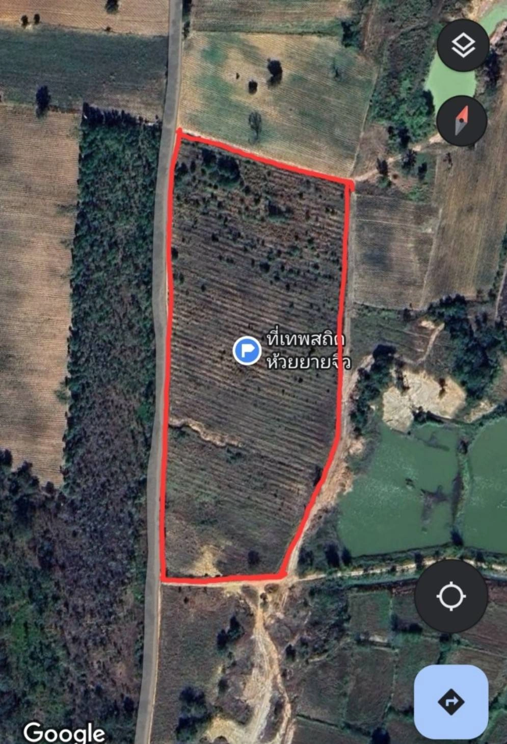 ขายที่ดิน โฉนด น.ส.3ก. อยู่ใกล้ชุมชนห้วยยายจิ๋ว ชัยภูมิ