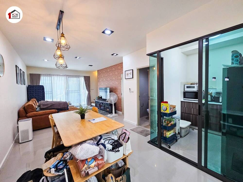 ขาย ทาวน์โฮม 3 ชั้น ทาวน์ อเวนิว เมิร์จ รัตนาธิเบศร์ ตำแหน่งดีใกล้คลับเฮาส์ คุ้มที่สุดในโครงการ ใกล้ MRT เพียง 700 ม.