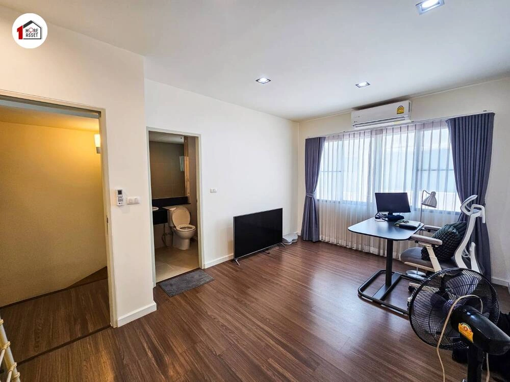 ขาย ทาวน์โฮม 3 ชั้น ทาวน์ อเวนิว เมิร์จ รัตนาธิเบศร์ ตำแหน่งดีใกล้คลับเฮาส์ คุ้มที่สุดในโครงการ ใกล้ MRT เพียง 700 ม.