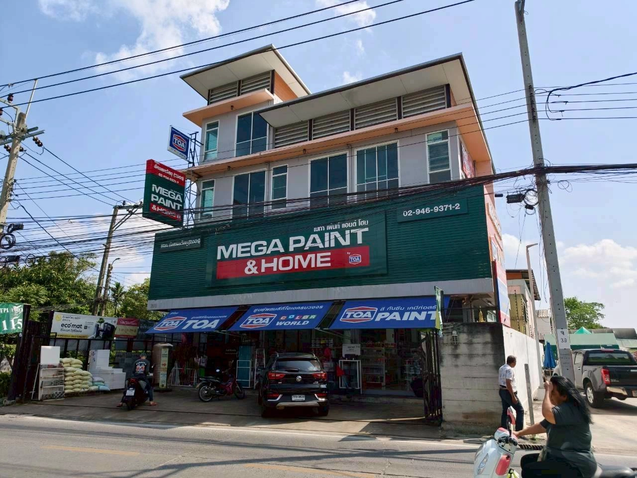 ให้เช่า ตึกแถว พร้อมโกดัง บนทำเลศักยภาพย่าน ลาดพร้าว101 – โยธินพัฒนา เนื้อที่ 180 ตรว. พท.ใช้สอย 905 ตรม. 4 ชั้น ติดถนนซอย 5 นอน 4 น้ำ ห้องสำนักงาน โกดังรองรับน้ำหนักได้เป็นตัน ทำเลดีมาก ทะลุลัดไป ลาดพร้าว101, โพธิ์แก้ว, นวมินทร์, เลียบทางด่วนรามอินทรา เหมาะสำหรับประกอบธุรกิจ คลังสินค้า สำนักงาน