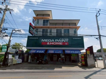 ให้เช่า ตึกแถว พร้อมโกดัง บนทำเลศักยภาพย่าน ลาดพร้าว101 – โยธินพัฒนา เนื้อที่ 180 ตรว. พท.ใช้สอย 905 ตรม. 4 ชั้น ติดถนนซอย 5 นอน 4 น้ำ ห้องสำนักงาน โกดังรองรับน้ำหนักได้เป็นตัน ทำเลดีมาก ทะลุลัดไป ลาดพร้าว101, โพธิ์แก้ว, นวมินทร์, เลียบทางด่วนรามอินทรา เหมาะสำหรับประกอบธุรกิจ คลังสินค้า สำนักงาน