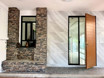 ให้เช่าโฮมออฟฟิศโมเดิร์น 3.5 ชั้น 280 ตรม. หมู่บ้านสรานนท์ ปากเกร็ด