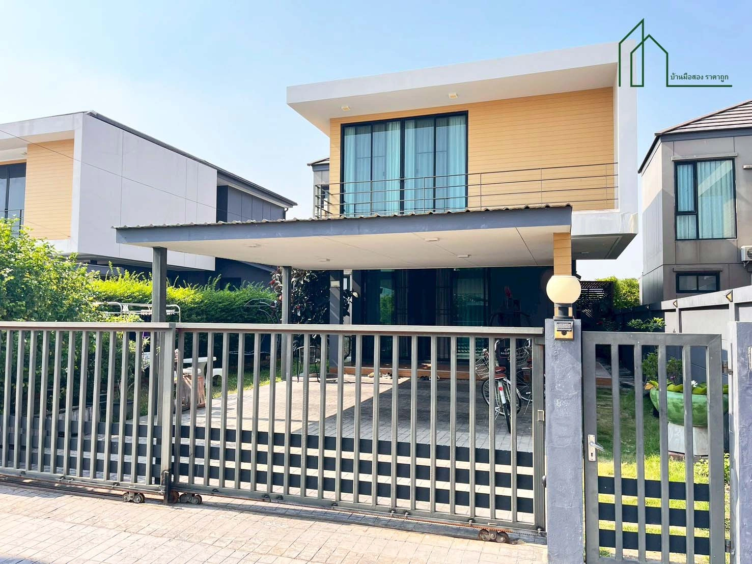 ขายและให้เช่า บ้านเดี่ยว 2 ชั้น ศิรินทรา เฟส 2 ร่มเกล้า - สุวรรณภูมิ พร้อมอยู่