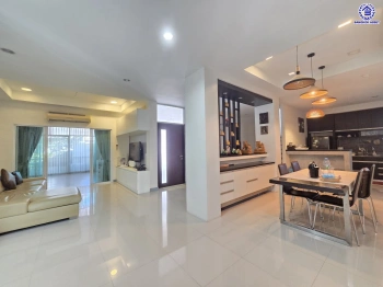 บ้านมือสอง โครงการ ไพรเวท เนอวานา ประเสริฐมนูกิจ เนื้อที่ 57.7 ตร.ว. พื้นที่ใช้สอย 200 ตร.ม. ฟังก์ชันจัดเต็ม 4 ห้องนอน 3 ห้องน้ำ จอดรถได้ 2 คัน บนทำเลศักยภาพ เข้า-ออกได้ทั้งถนนประเสริฐมนูกิจ ถนนประดิษฐ์มนูธรรม ใกล้ทางด่วนฉลองรัช และเซ็นทรัล รามอินทรา