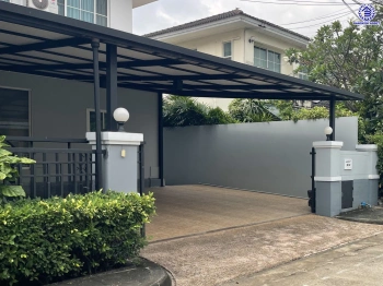 บ้านมือสอง โครงการ มัณฑนา2 พระราม9-วงแหวน เนื้อที่ 56.3 ตร.ว. พื้นที่ใช้สอย 208 ตร.ม. ฟังก์ชันจัดเต็ม 3 ห้องนอน 2 ห้องน้ำ 2 ที่จอดรถ บนทำเลเดินทางง่าย ใกล้แอร์พอร์ต เรล ลิงก์ "สถานีบ้านทับช้าง" ใกล้สนามบินสุวรรณภูมิ และทางหลวงพิเศษหมายเลข9