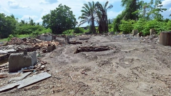 ขายที่ดินเปล่า ถมแล้ว พื้นที่สีส้ม อ.กระทุ่มแบน จ.สมุทรสาคร 5 ไร่ 3 งาน 27 ตร.วา