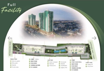 CM04420 ขายดาวน์ คอนโด ศุภาลัย ปาร์ค เอกมัย-พัฒนาการ Supalai Parc Ekkamai-Pattanakarn ถนนพัฒนาการ