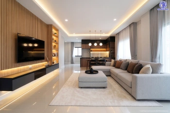 บ้านรีโนเวท โครงการ เพอร์เฟคเพลส รามคำแหง จากแบรนด์ พร็อพเพอร์ตี้ เพอร์เฟค บนเนื้อที่ 69 ตร.ว. พื้นที่ใช้สอยกว้างถึง 179.75 ตร.ม. ฟังก์ชันการใช้งาน 4 ห้องนอน 3 ห้องน้ำ จอดรถได้ 2 คัน เชื่อมต่อถนนรามคำแหง ใกล้สนามบินสุวรรณภูมิ, จุดขึ้นทางด่วนกาญจนาภิเษก