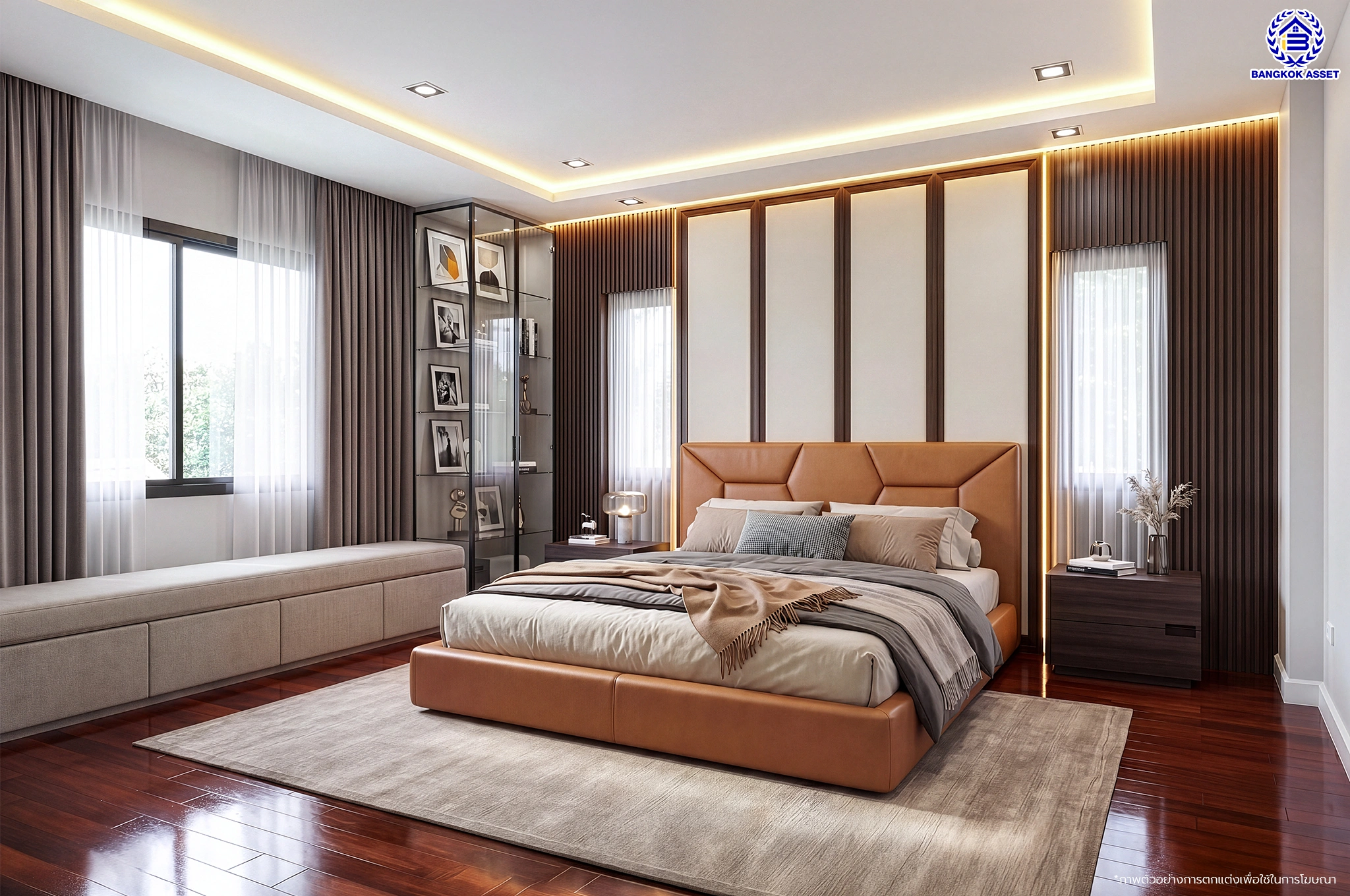 บ้านรีโนเวทใหม่ โครงการ นันทวัน วงแหวน-รัตนาธิเบศร์ เนื้อที่กว้าง 74 ตร.ว. พื้นที่ใช้สอย 214.61 ตร.ม. ฟังก์ชัน 4 ห้องนอน 3 ห้องน้ำ จอดรถได้ 2 จอด บนทำเลดี เชื่อมต่อถนนรัตนาธิเบศร์ ถนนนครอินทร์ ถนนกาญจนาภิเษก ใกล้รถไฟฟ้าสายสีม่วง "สถานีตลาดบางใหญ่" และจุดขึ้นทางด่วน "ศรีรัช"