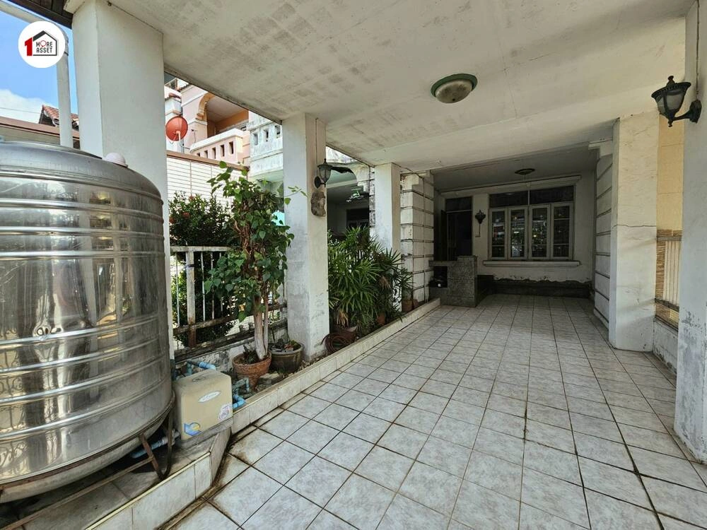 ขายทาวเฮ้าส์ 3 ชั้น นันทนา การ์เด้น 2 ทำเลท่าอิฐ เข้าซอยแค่ 700 เมตร จากถนนใหญ่ (รัตนาธิเบศร์) ใกล้รถไฟฟ้า+ตลาด