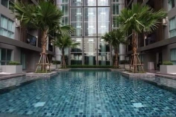 คอนโด 2 ห้องนอน 2 ห้องน้ำ 2 สถานีถึงอโศก สุขุมวิท ใกล้รถไฟฟ้า เดินถึง MRT พระราม 9, Central พระราม 9