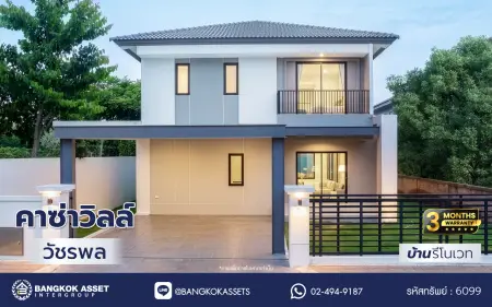 บ้านรีโนเวทใหม่  โครงการ คาซ่าวิลล์ วัชรพล จาก Q.House เนื้อที่ 63 ตร.ว. พื้นที่ใช้สอย 184.03 ตร.ม. ฟังก์ชัน 4 ห้องนอน 3 ห้องน้ำ จอดรถได้ 2 คัน บนทำเลเชื่อมต่อหลายเส้นทาง ถ.รามอินทรา ถ.สายไหม และถ.พหลโยธิน ใกล้สนามบินดอนเมือง ทางด่วน "ฉลองรัช" และรถไฟฟ้าสายสีเขียว "สถานีคูคต"