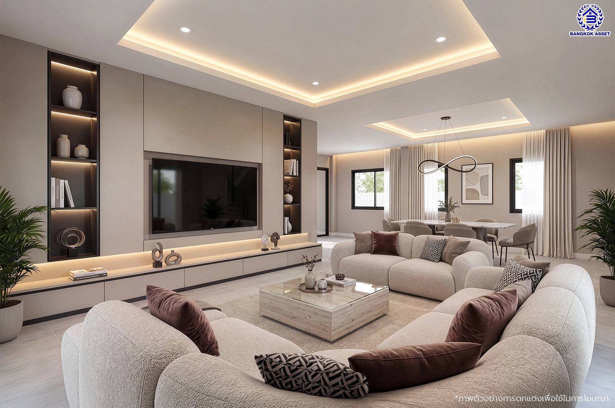 บ้านรีโนเวทใหม่ โครงการ บุณฑริก วัชรพล-สุขาภิบาล5 เนื้อที่ 71.4 ตร.ว. พื้นที่ใช้สอย 252.55 ตร.ม. ฟังก์ชัน 4 ห้องนอน 3 ห้องน้ำ จอดรถได้ 2 คัน บนทำเลเชื่อมต่อหลายเส้นทาง ถ.รามอินทรา ถ.สายไหม และ ถ.พหลโยธิน ใกล้สนามบินดอนเมือง ทางด่วน "รามอินทรา" และรถไฟฟ้าสายสีเขียว "สถานีคูคต"